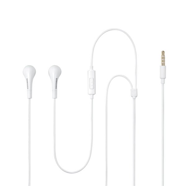 Samsung Hands-Free Wired in Ear Earphones with Mic, 3.5mm Jack(White)