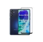 Tempered Glass for Samsung Galaxy M55 / M55s / F55 (5G) | Camera Lens (Black) | Back Membrane (Pack Of 3) Combo
