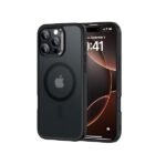 iPhone 16 Pro Max Case, Compatible with MagSafe, TPU, Magnetic Case (Black)