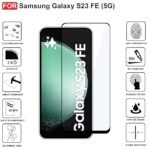 Tempered Glass for Samsung Galaxy S23 FE (5G) | Camera Lens (Silver) | Back Membrane (Pack Of 3) Combo