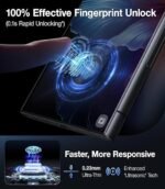 Tempered Glass Compatible with OnePlus 13R | Camera Lens (Black) | Back Membrane (Pack Of 3) Combo