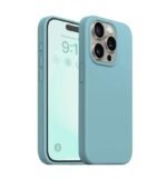 Silicone Bumper Case for iPhone 15 Pro (Pine Green) | Camera Lens (Black) | Matte Finish Back Membrane screen Guard (Pack Of 3) Combo