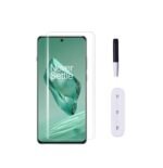 UV Tempered Glass Screen Protector For OnePlus 13 5G | Camera Lens (Black) | Back Membrane (Pack Of 3) Combo