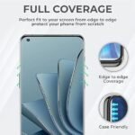 UV Tempered Glass Design for Realme 14 Pro 5G | Camera Lens (Black) | Back Membrane (Pack Of 3) Combo