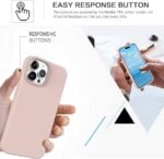 Silicone Bumper Case for iPhone 14 Pro (Pink) | Camera Lens (Silver) | Matte Finish Back Membrane screen Guard (Pack Of 3) Combo