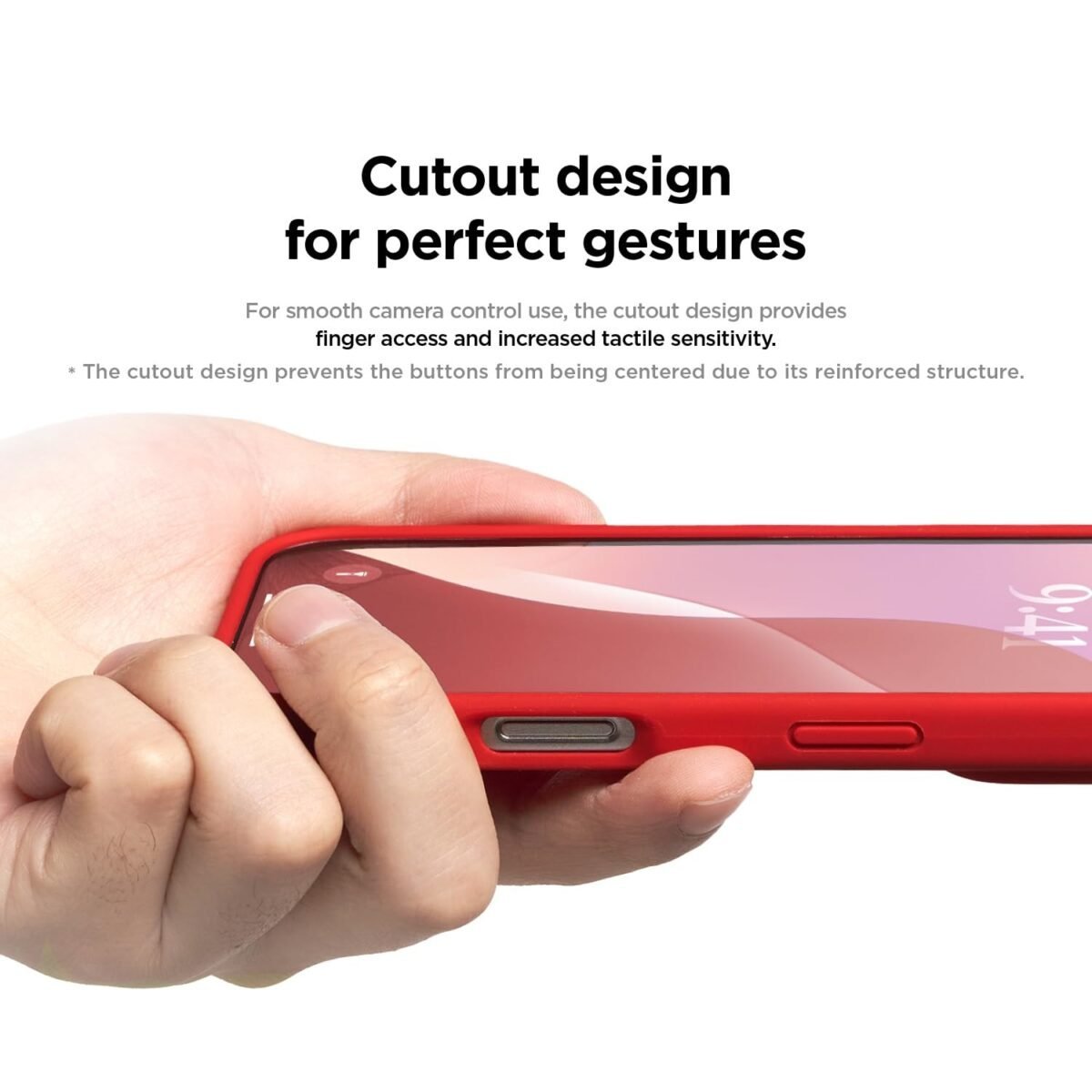 iPhone 16 Plus Case, Premium Liquid Silicone Case, Full Body Protective Cover, Shockproof (Silicone Red)