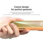 iPhone 16 Plus Case, Premium Liquid Silicone Case, Full Body Protective Cover, Shockproof (Silicone Orange)