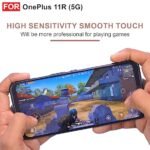 OnePlus 11R (5G) UV Tempered Glass | Screen Protector | Camera Lens (Black) | Back Membrane (Pack Of 3) Combo
