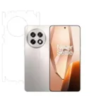 Tempered Glass Compatible with OnePlus 13R | Camera Lens (Black) | Back Membrane (Pack Of 3) Combo