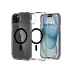 Ultra Hybrid Magfit Cover Compatible with iPhone 15 (Black)