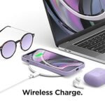 Silicone Case Compatible For iPhone 12 | iPhone 12 Pro Case - Full Body Protection (Screen & Camera Protection) (Purple)