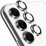 Tempered Glass for Samsung Galaxy S23 (5G) | Camera Lens (Silver) | Back Membrane (Pack Of 3) Combo