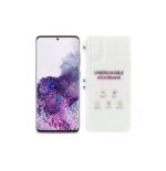 Tempered Glass For Samsung Galaxy S20Fe | Camera Lens (Black) | Back Membrane (Pack Of 3) Combo