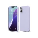iPhone 16 Plus Case, Premium Liquid Silicone Case, Full Body Protective Cover, Shockproof (Silicone Purple)