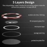 Tempered Glass for Samsung Galaxy S23 FE (5G) | Camera Lens (Silver) | Back Membrane (Pack Of 3) Combo