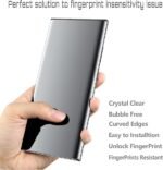 UV Tempered Glass For Samsung Galaxy S20 Plus | Camera Lens (Black) | Back Membrane (Pack Of 3) Combo