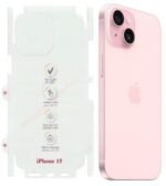 Accessories Combo For IPhone 15 Temapred Glass Back Memrain Original Silicon Case With Camera Rings Accessories Combo For IPhone 15 Temapred Glass Back Memrain Original Silicon Case With Camera Rings