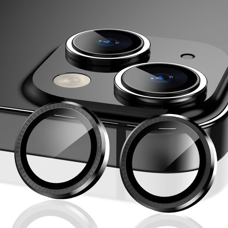 Accessories Combo For IPhone 15 Temapred Glass Back Memrain Original Silicon Case With Camera Rings Accessories Combo For IPhone 15 Temapred Glass Back Memrain Original Silicon Case With Camera Rings