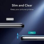 Samsung Galaxy S21 FE 5G Tempered glass | Camera Lens (Black) | Back Membrane (Pack Of 3) Combo