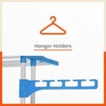 Mobidry Terra 3 Level Steel Modular Cloth Drying Stand (Blue - Large) Mobidry Terra 3 Level Steel Modular Cloth Drying Stand (Blue - Large)
