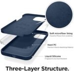 iPhone 12 | iPhone 12 Pro Case - Full Body Protection (Screen & Camera Protection) -Silicone Blue