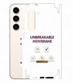 Tempered Glass for Samsung Galaxy S23 (5G) | Camera Lens (Silver) | Back Membrane (Pack Of 3) Combo