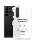 4 in 1 Combo Pack for Samsung Galaxy S22 Plus – Transparent (Back Cover + Camera Lens Protector + Tempered Glass + Unbreakable Film)