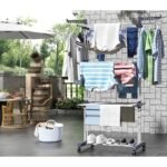 Foldable Cloth Stand for Drying Clothes, Premium Cloth Drying Stand, Space-Saving Clothes Stand for Drying Indoors & Outdoors, Durable Design, Easy to Use and Store