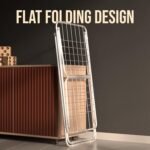 Cloth Drying Stand - 3 Way Folding, 42 Feet Drying Length, 20 Drying Rails, Lightweight (Silver) Alloy Steel Cloth Drying Stand - 3 Way Folding, 42 Feet Drying Length, 20 Drying Rails, Lightweight (Silver) Alloy Steel