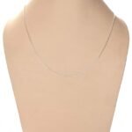 Anti-Tarnish 92.5 Sterling Silver Silk Chain Necklace in 16 18 24 inches | Gift for Women & Girls