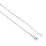 925 Sterling Silver Designer Sleek Rhodium Plated Adjustable Chain | Gift for Women & Girls