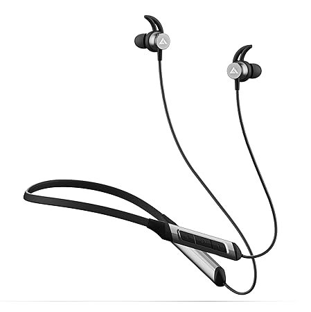 Boult Audio XCharge Wireless in Ear Bluetooth Earphones with ENC Mic, 28H Playtime, Type-C Fast Charging (15Min=15Hrs Playtime) - Black