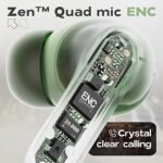 Boult Audio Z40 Pro with 100H Playtime, Quad Mic ENC, 45ms Low Latency Gaming, 13mm Bass Drivers, Made in India TWS Bluetooth 5.3 Truly Wireless in Ear Earbuds (4 Color Options)