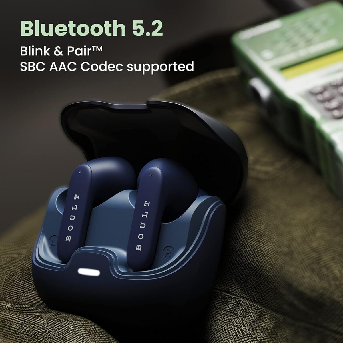 Boult Audio Z40 True Wireless in Ear Earbuds with 60H Playtime, Zen™ ENC Mic, Type-C Fast Charging, Made in India, 10mm Rich Bass Drivers, IPX5, Bluetooth 5.3 Ear Buds TWS (4 Colour Options)