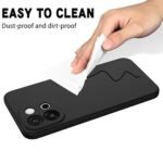 Oneplus 13s 5G Back Cover with Upgraded Square Edges for Camera Protection Shockproof  (Black)