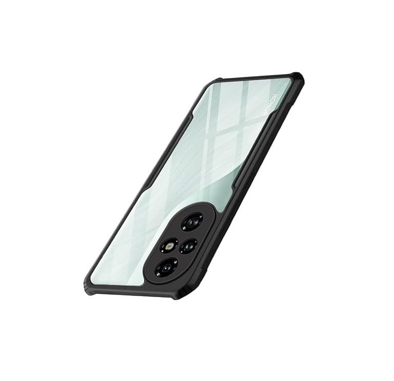 Shockproof Crystal Clear Back Cover Case for Honor 200 5G | 360 Degree Protection | Protective Design | Transparent Back Cover -Eagle