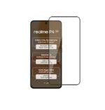 3 in 1 Combo Pack for Realme P4 5G – Eagle Black Cover (Back Cover + Camera Lens Protector + Tempered Glass)