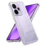 Shockproof Crystar Clear Back Case Cover for Realme 15 Pro 5G | Transparent Back Cover | Raised Bumps for Camera & Screen Protection (Transparent )