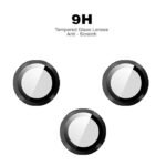 3 in 1 Combo Pack for Realme P4 5G – Eagle Black Cover (Back Cover + Camera Lens Protector + Tempered Glass)