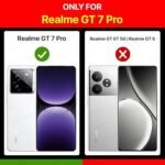Shock Proof Clear Protective Back Case for Realme GT 7 Pro 5G - 360 Degree Camera Protection | Transparent -Eagle