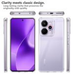 Shockproof Crystar Clear Back Case Cover for Realme 15 Pro 5G | Transparent Back Cover | Raised Bumps for Camera & Screen Protection (Transparent )