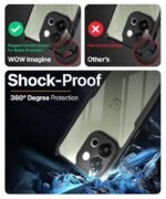 Shock Proof Clear Protective Back Case for OnePlus 13s 5G | 360 Degree Camera Protection (Eagle)