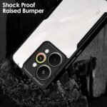 Shockproof Crystal Clear Back Cover Case for Realme 15 Pro 5G | 360 Degree Protection | Protective Design | Transparent Back (Eagle)