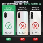 OnePlus Nord CE 5 5G | Best Camera Protection | Inbuilt Dust Plugs & Anti-Slip Grip | Ultra Clear Slim Back Cover (Transparent)
