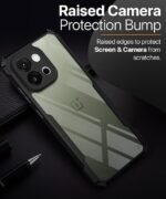 Shock Proof Clear Protective Back Case for OnePlus 13s 5G | 360 Degree Camera Protection (Eagle)