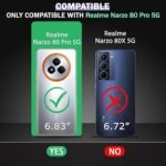 ShockProof Crystal Clear Back Cover Case for Realme Narzo 80 Pro 5G | 360 Degree Protection | Protective Design (Eagle)