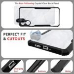OnePlus Nord CE5 / CE 5 (5G) Back Case Cover | Camera Protection Shockproof Bumper-Edge | Acrylic Crystal Clear 360 Degree Protection TPU+PC (Eagle)