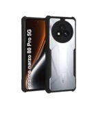 Realme Narzo 80 Pro 5G Eagle Clear Back Cover + Tempered Glass + Camera Lens Protector Combo pack.