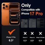 4 in 1 Combo Pack for iPhone 17 pro – Transparent (Back Cover + Camera Lens Protector + Tempered Glass + Unbreakable Membrane) 4 in 1 Combo Pack for iPhone 17 pro – Transparent (Back Cover + Camera Lens Protector + Tempered Glass + Unbreakable Membrane)