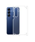 Silicone Soft Back Cover Case for Samsung Galaxy S25 Plus 5G (Transparent)\ Camera Lens Protector\ Membrane Scratch Guard\ Tempered Glass(4 In 1 Combo) Silicone Soft Back Cover Case for Samsung Galaxy S25 Plus 5G (Transparent)\ Camera Lens Protector\ Membrane Scratch Guard\ Tempered Glass(4 In 1 Combo)